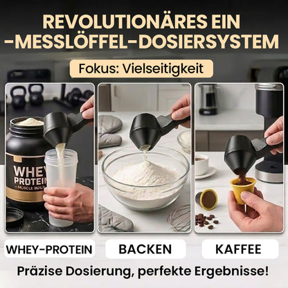 KUBOZN® Mehrzweck-Präzisionslöffel & Trichter für Pulver